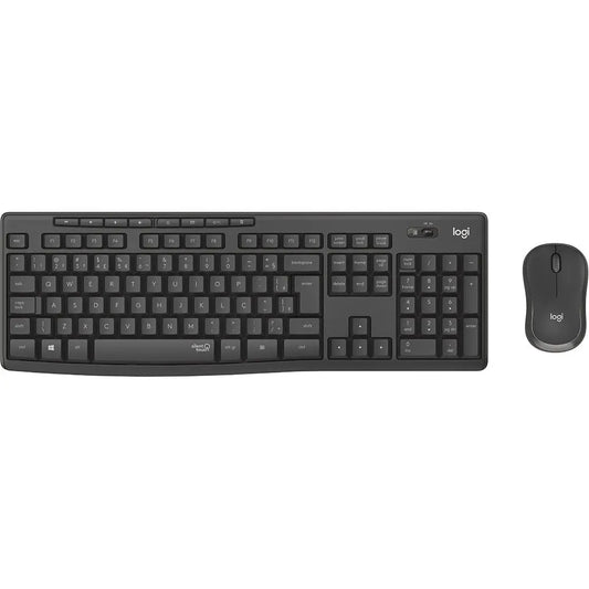 Kit Teclado e Mouse Logitech MK295 Preto Sem Fio