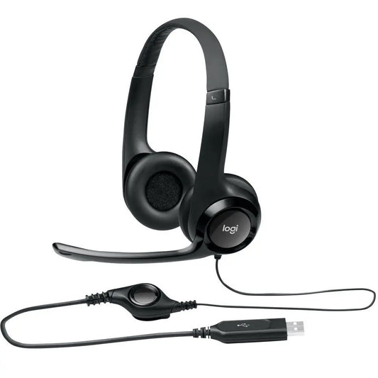 Headset Logitech H390 estéreo USB